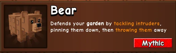 Bear (Mythic) — Account account