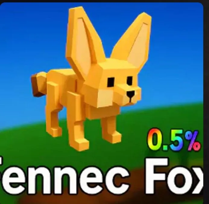 Fennec Fox - NOT DUPED- ( +sheckles ) 1Unit 1 Fennec Fox-Fast -Delivery NEW PET (Fennec Fox) Fennec Fox fennec