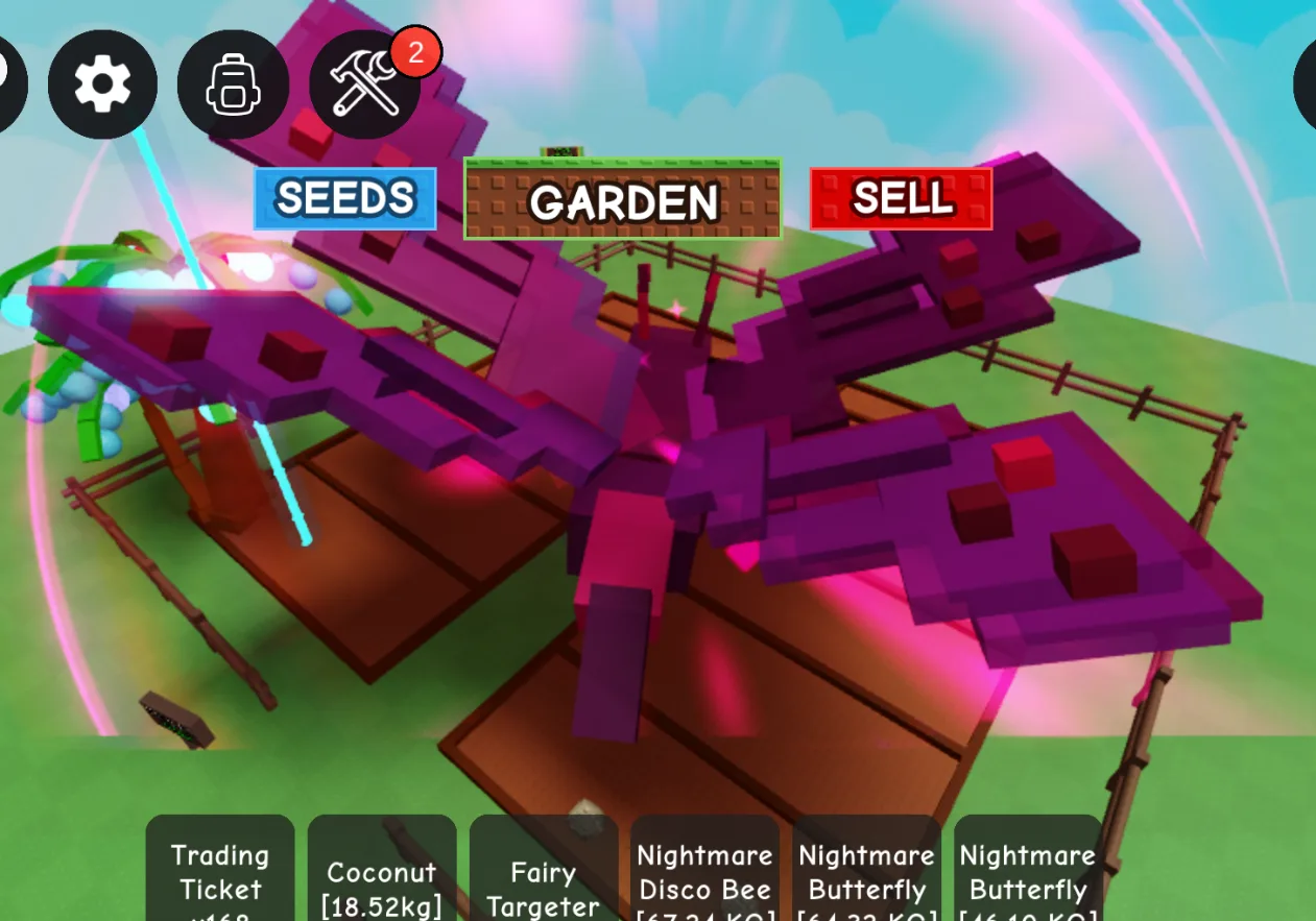 Godly Titanic Butterfly 89kg+ Age 100 Nightmare 15sec CD