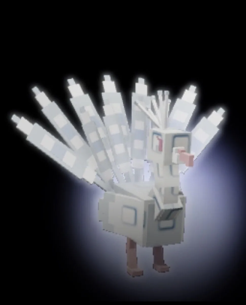 Random kg albino peacock! — Account account