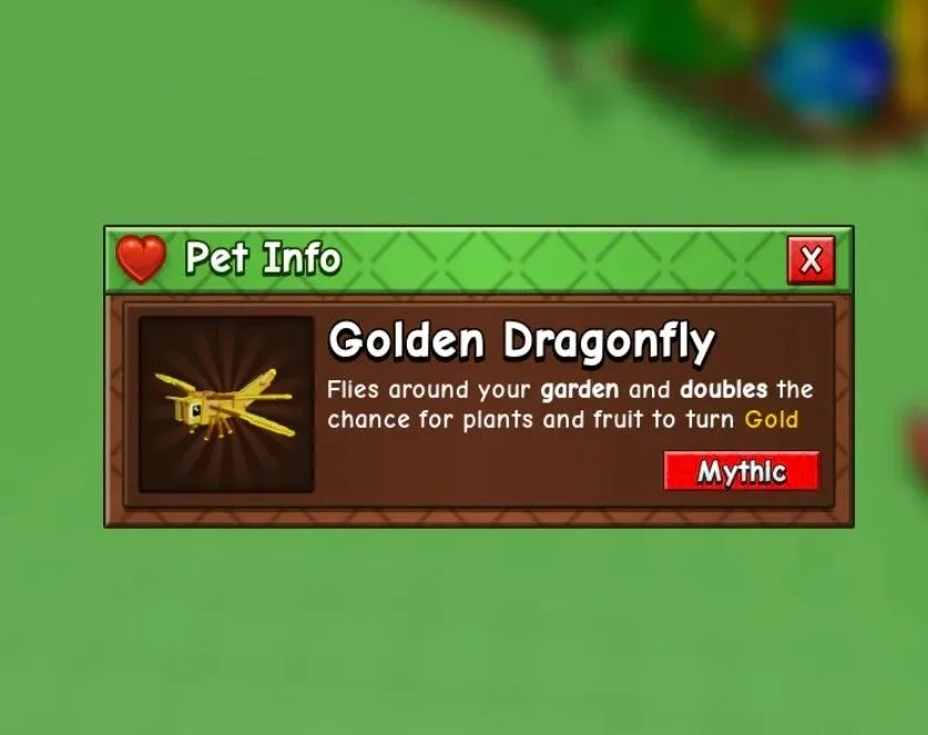 Golden Dragonfly (Mythic)