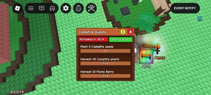 x10 Campfire Quests