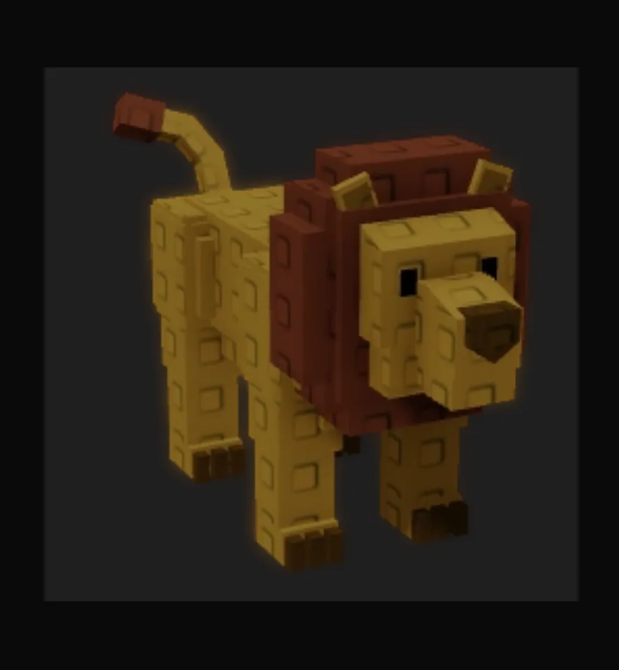 LION pet grow a garden