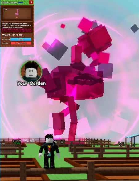 Huge Flamingo 417 Kg Age500 Mutation Venom / Nightmare / Everchanted