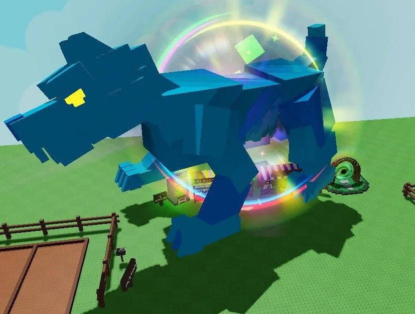 Nightmare Rainbow Hatched HazeHound 182.13kg RBH Titanic Huge Godly - Fyn (GP)