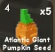 Atlantic Giant Pumpkin Seed (Legendary)