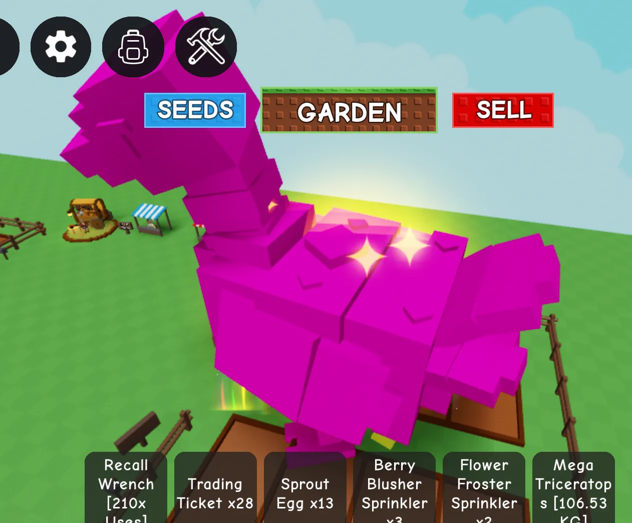 Rainbow Titanic Huge Golden Goose 80kg+ Age 100 Cheap Rainbow Pet — Account account