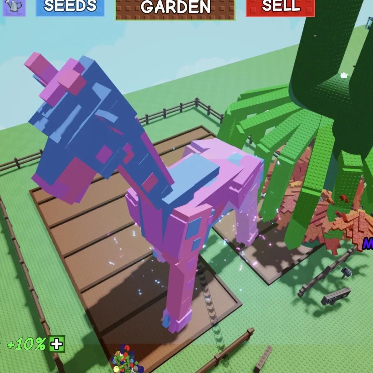 Level 500 - Blossoming Giraffe 282.99 kg - Collectible Legendary GAG Pet - Non Dupe - No Toy