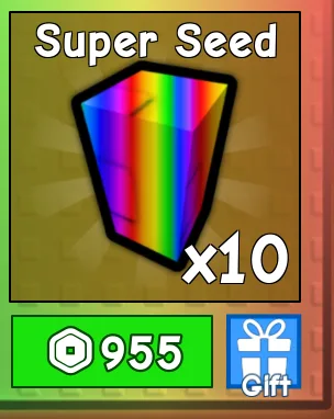 Grow a Garden - SUPER SEED X10