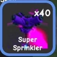 Super Sprinkler — Account account
