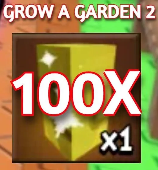 100X GOLDEN SEED GROW A GARDEN 2 — Account account