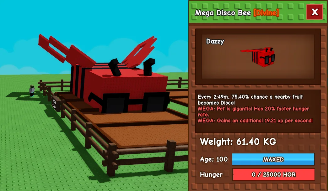 60kg+ Mega Disco Bee — Account account