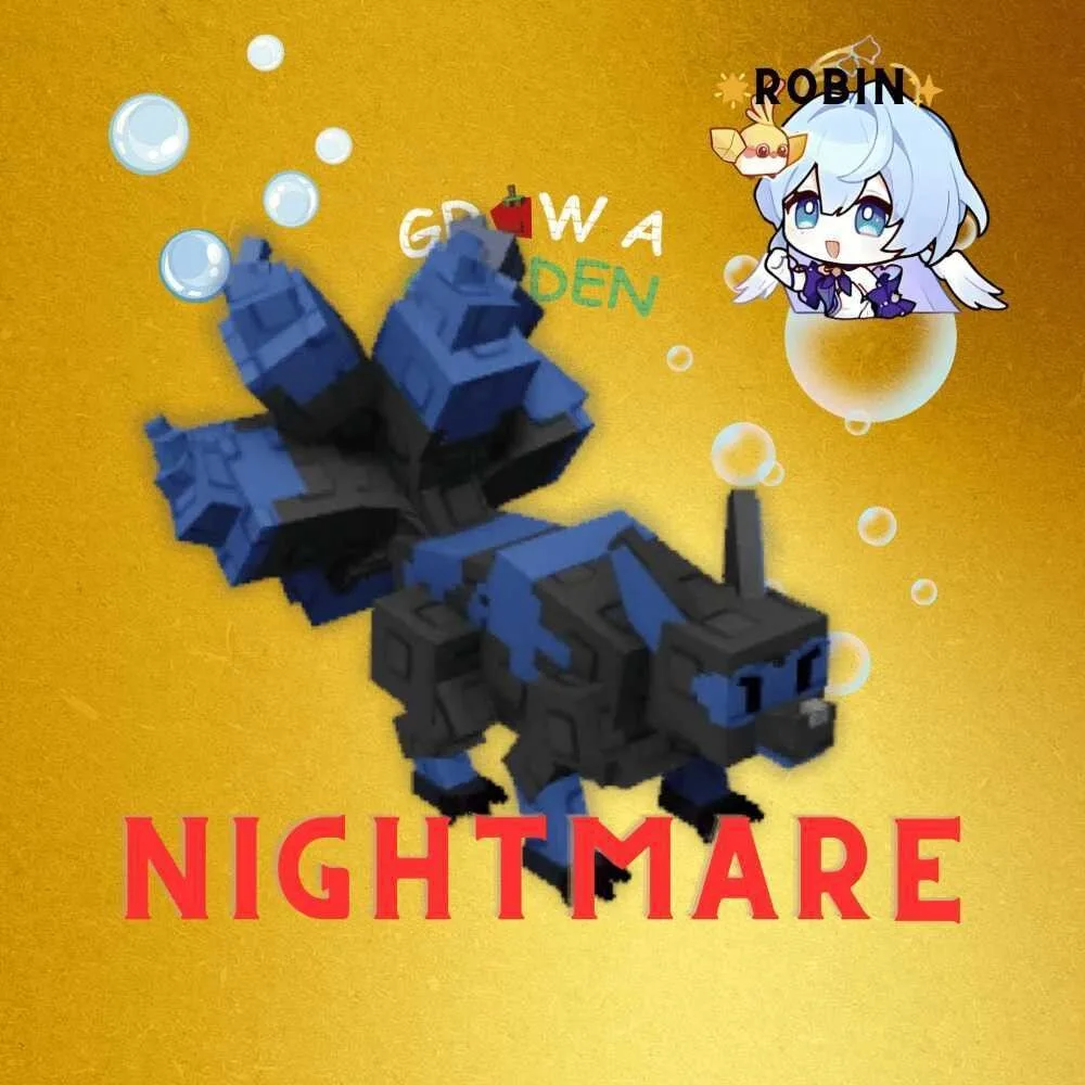 Nightmare Corrupted Kitsune - Grow a Garden — Account account
