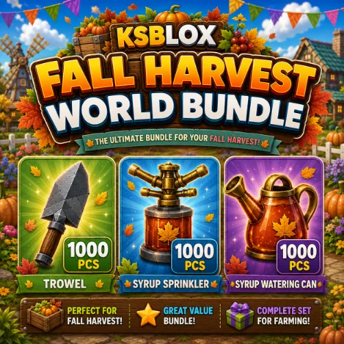 Fall Harvest Tool Bundle 1000 Trowels 1000 Syrup Sprinklers 1000 Syrup Watering Cans