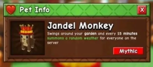 JANDEL MONKEY ON HOLD INSTANT DELIVERY ! LEGIT SELLER (Mythic)