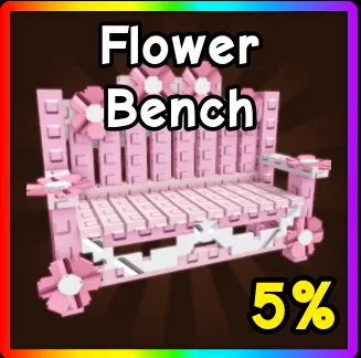 x1 FLOWER BENCH