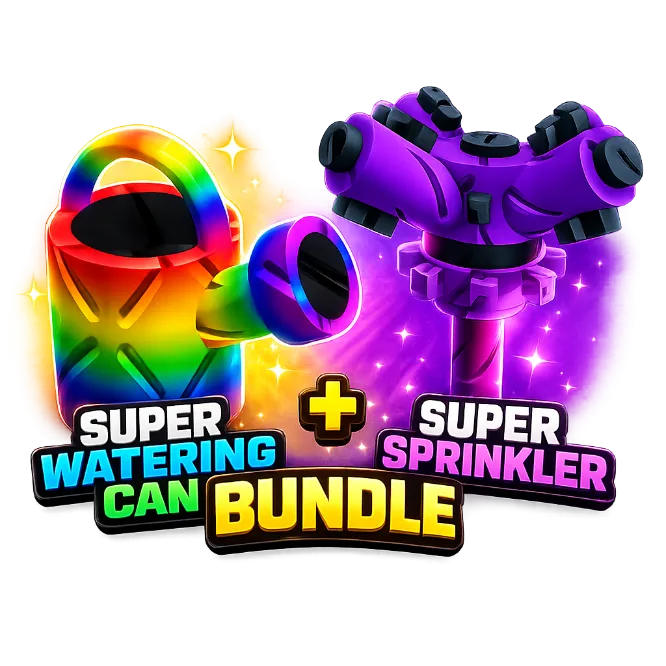 1000 Super Watering Cans + 1000 Super Sprinklers