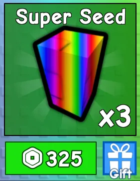Grow a Garden - SUPER SEED X3