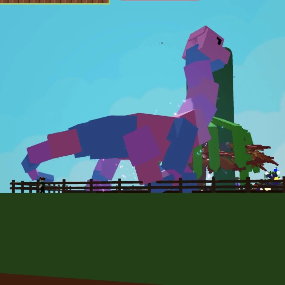 Level 500 - Blossoming Brontosaurus 285.19 kg -Collectible Mythical GAG Pet - Non Dupe - No Toy