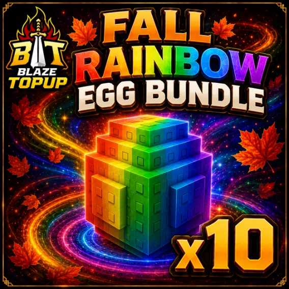 FALL Rainbow EGG x10 BUNDLE Fast Delivery DURING STORE ONLINE HOURS (Super)