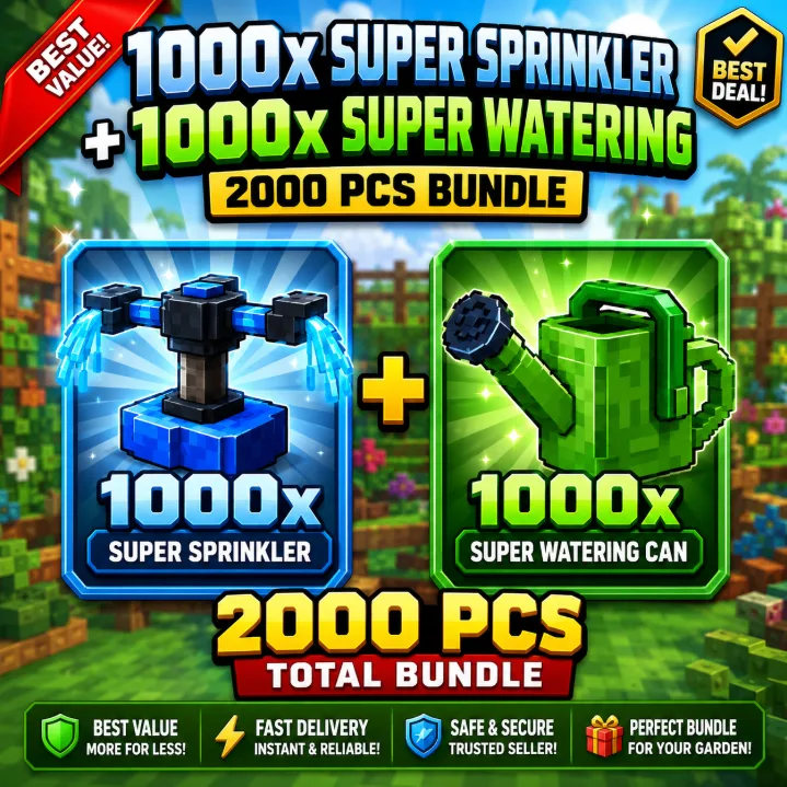 1000x Super Sprinkler + 1000x Super Watering 2000 PCS Bundle