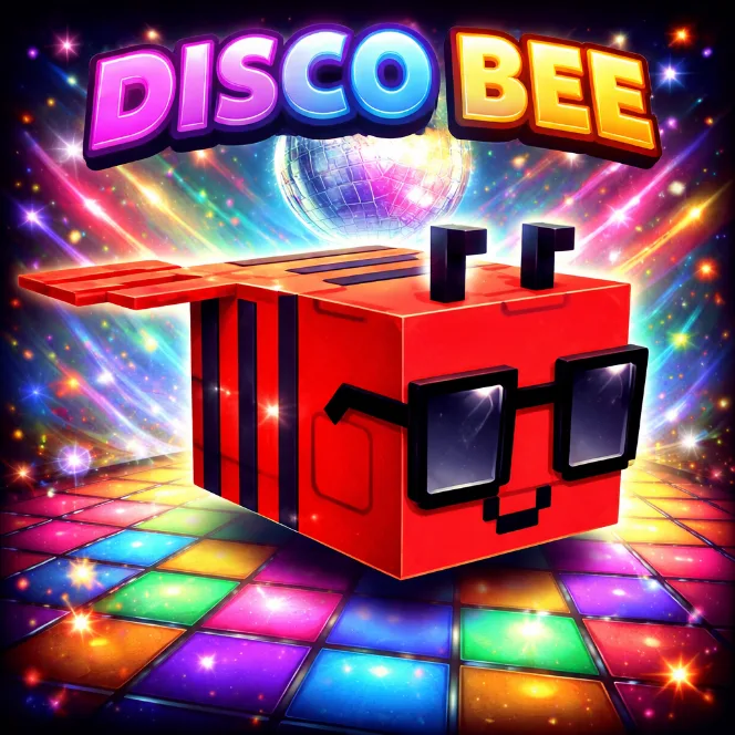 Disco Bee GROW A GARDEN — Account account