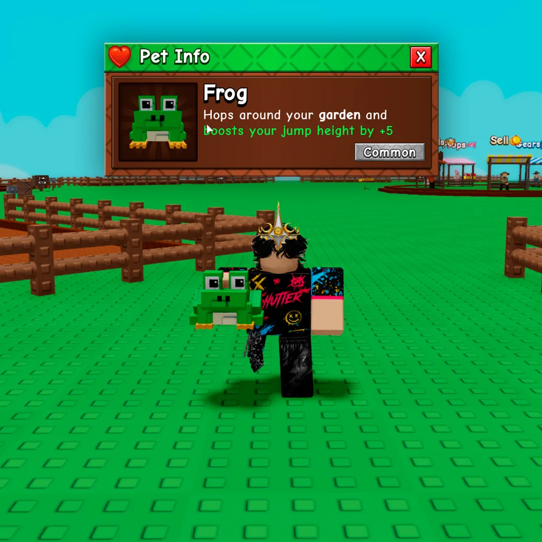 FROG - PET COMMON - + 5 JUMP HEIGHT - Instant Delivery — Account account