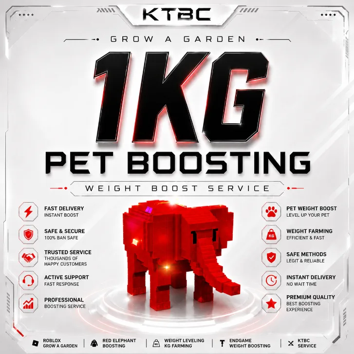 Grow A Garden +1KG Boosting Fast Process Trusted Seller KTBC — Account account