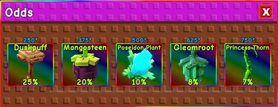 10x Exotic Sprout Seed Packs