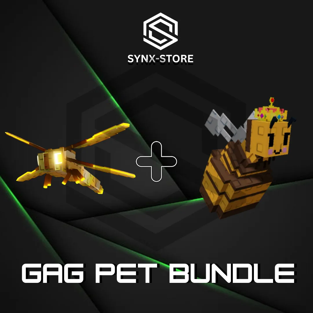 Pet Bundle 16 Dragonfly + Queen Bee