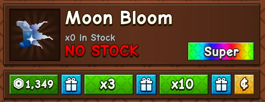Moon Bloom Seed (Super) — Account account