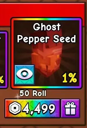 Ghost Pepper Pack 50 Roll 4499R — Account account