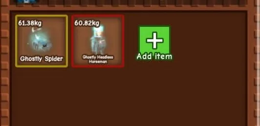 Ghostly Headless Horseman 60kg — Account account
