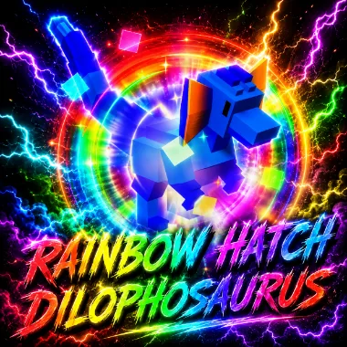 Rainbow Hatch Dilophosaurus 280kg++ Age 500
