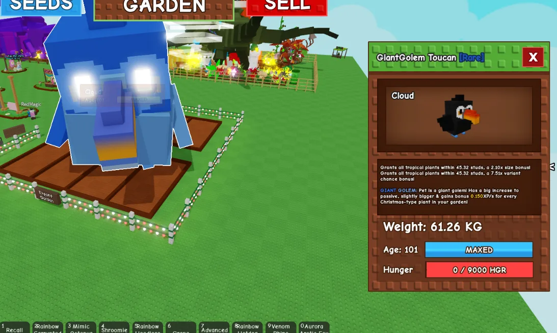 61.26kg GIANTGOLEM TouCan super handsome and rare