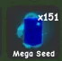 500x mega seed delivery in 1minute (Super)