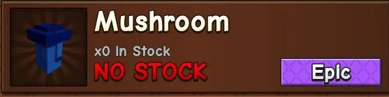 Mushroom Seed (Legendary) — Account account