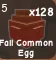 x1 Fall Common Egg
