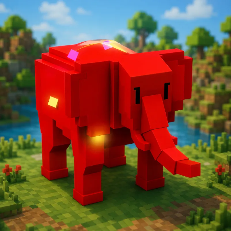 Rbh Elephant 140kg, Age 500 (Ember mutation) — Account account