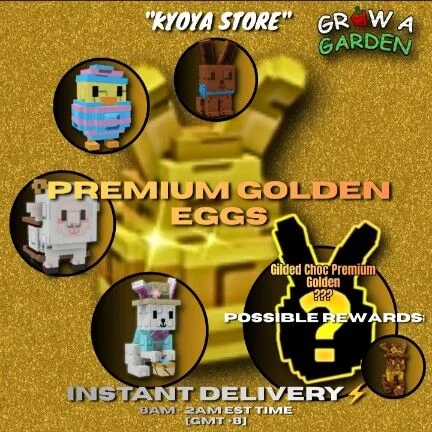 PREMIUM GOLDEN EGGS 10x PIECES — Account account