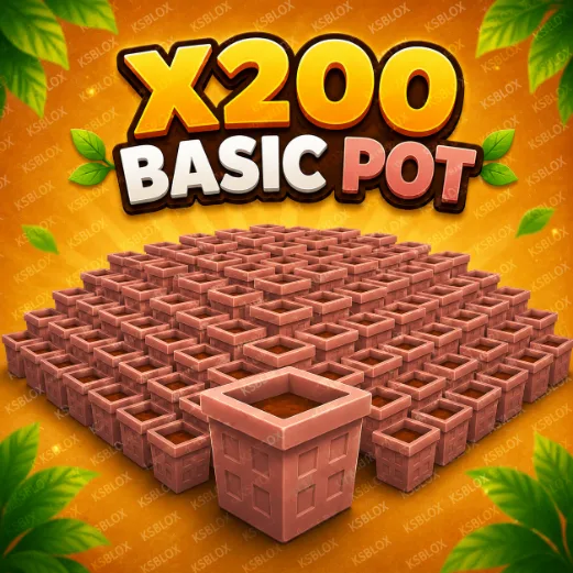 200 PCS BASIC POT