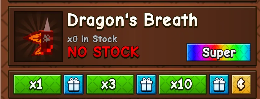 Dragon's Breath Seed (Super)
