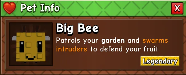 Bee (Legendary) — Account account