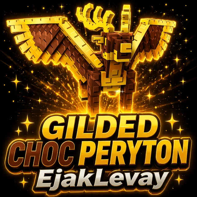 Gilded Choc Peryton NEW PRASMATIC PET ready stock instan delivery