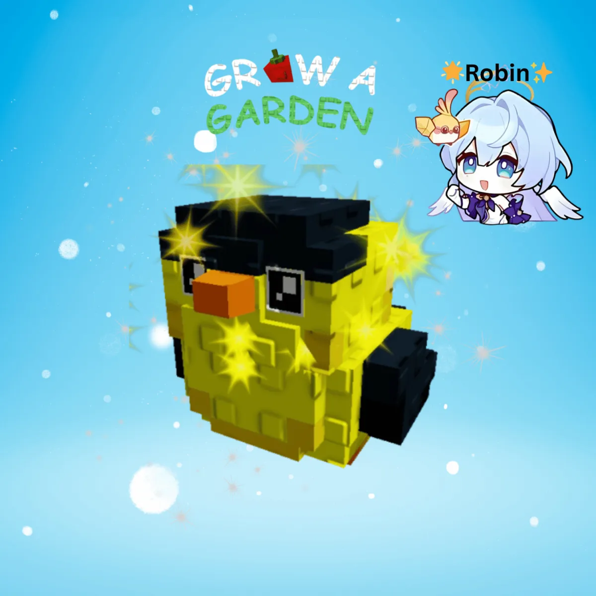 Gold Finch - New Prismatic Pet - Grow a Garden — Account account
