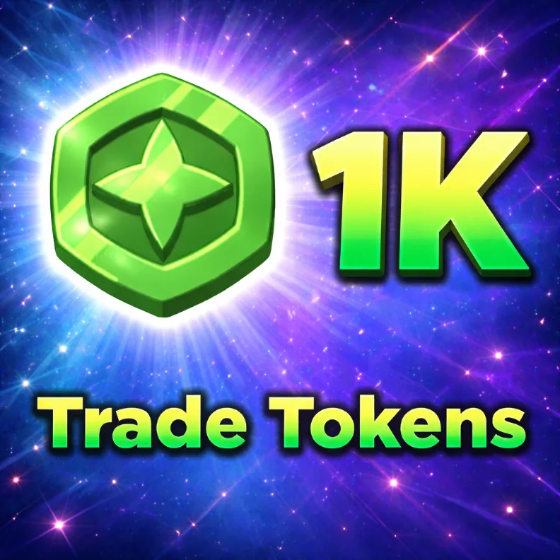 1000 TRADE TOKEN ( 1k tokens ) - GROW A GARDEN
