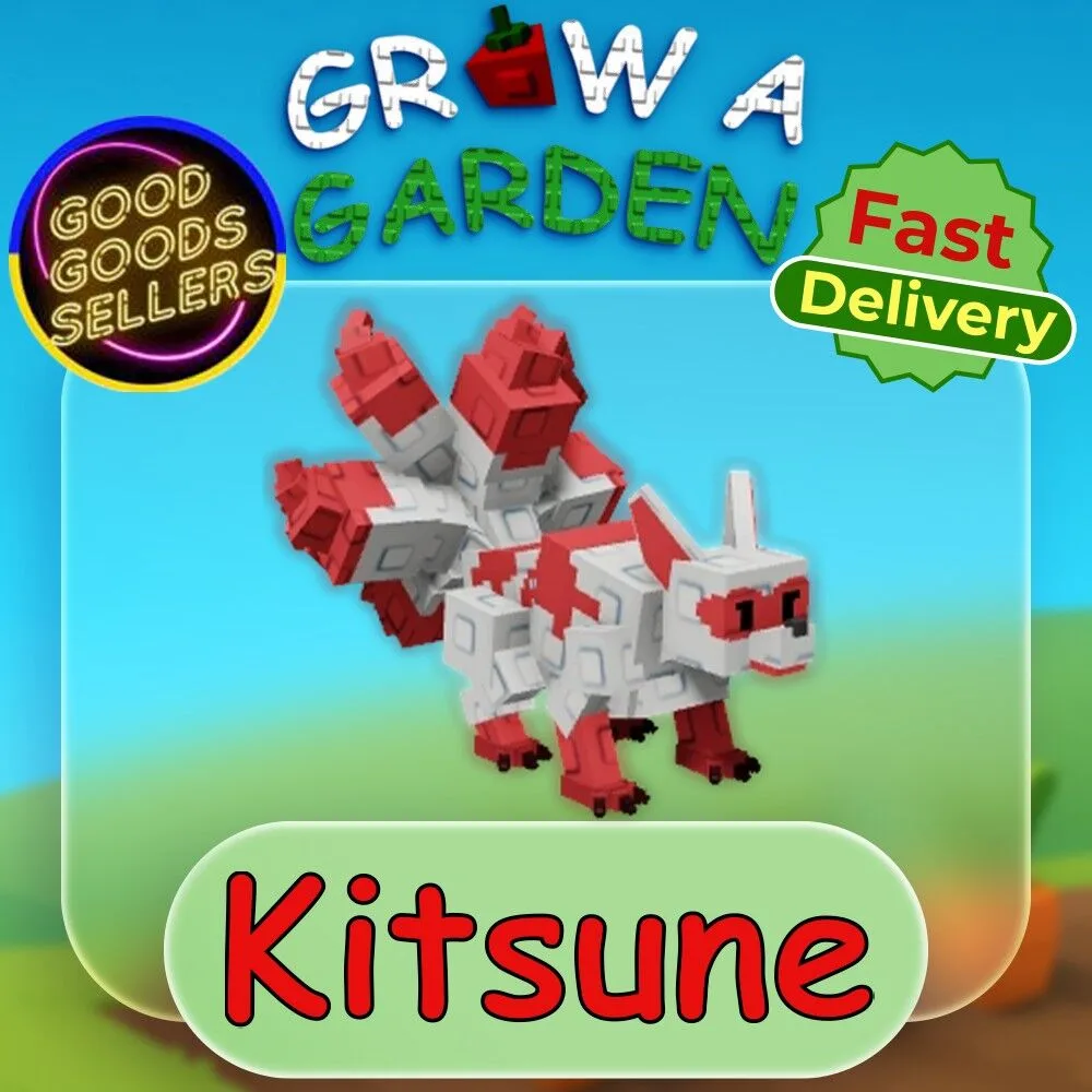 Kitsune Grow a Garden GaG Fast Delivery