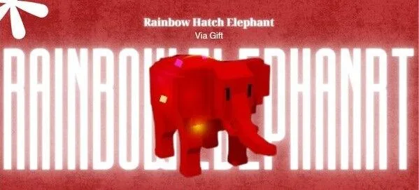 Rainbow Elephant 60KG+++ Big Visual Big Passive