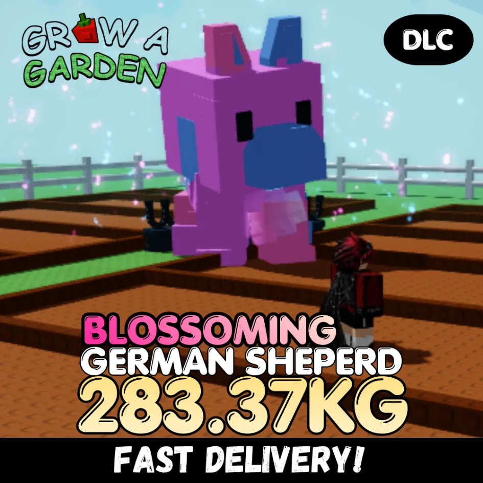 BLOSSOMING German Sheperd 283.37KG DLC Age 500 INSTANT DELIVERY