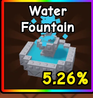 x1 Water Fountain